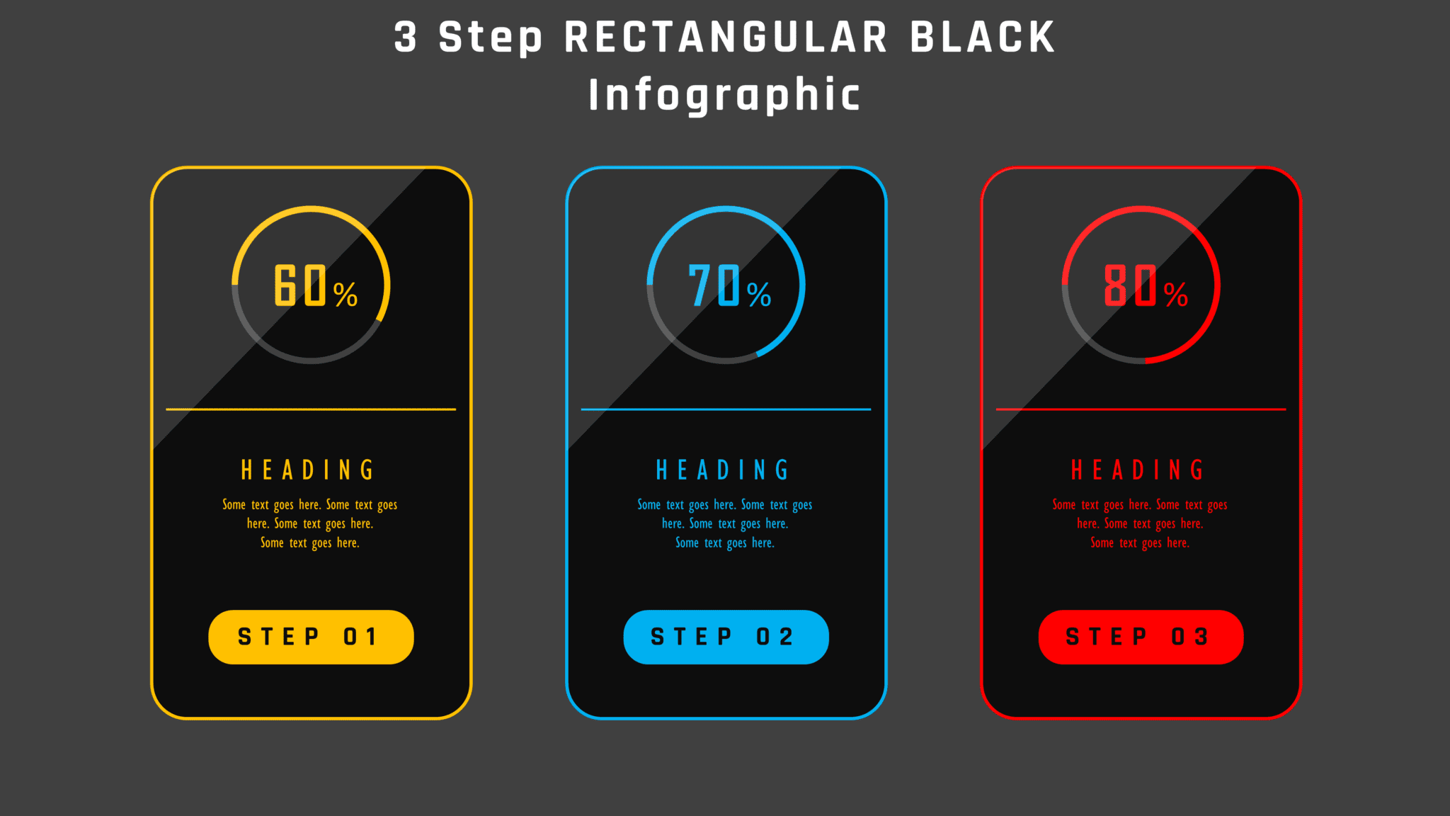 30 Powerpoint 5 Step Circular Infographic Powerup With Powerpoint