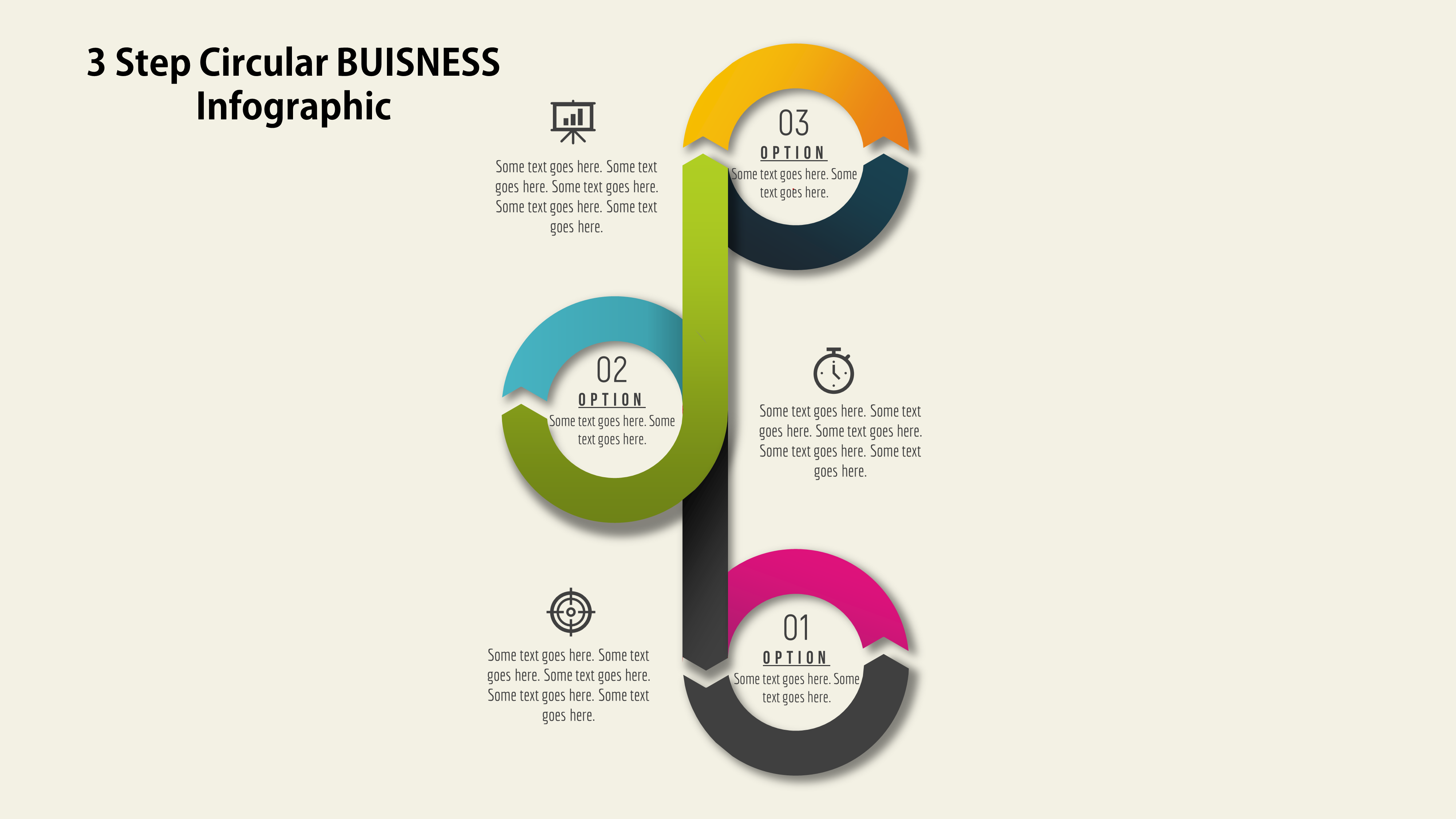3 Step Infographic Powerpoint Templates Powerup With Powerpoint