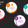 37.PowerPoint 4 Step CIRCULAR infographic