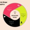 4.PowerPoint 3 Steps Circle infographic