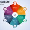 10.PowerPoint 6 step CIRCULAR SHAPE infographic