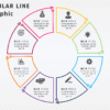 15.PowerPoint 8 Step Circular line infographic