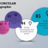 17.PowerPoint 5 Step CIRCULAR Infographic