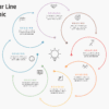 32.PowerPoint 8 Step Circular Line Infographic