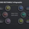 44.PowerPoint 6 Step ROUNDED RECTANGLE Infographic