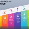 44.PowerPoint 6 step Rectangular infographic Animation