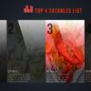 7.PowerPoint Animation for TOP 4 ITEM LIST with MORPH Transition