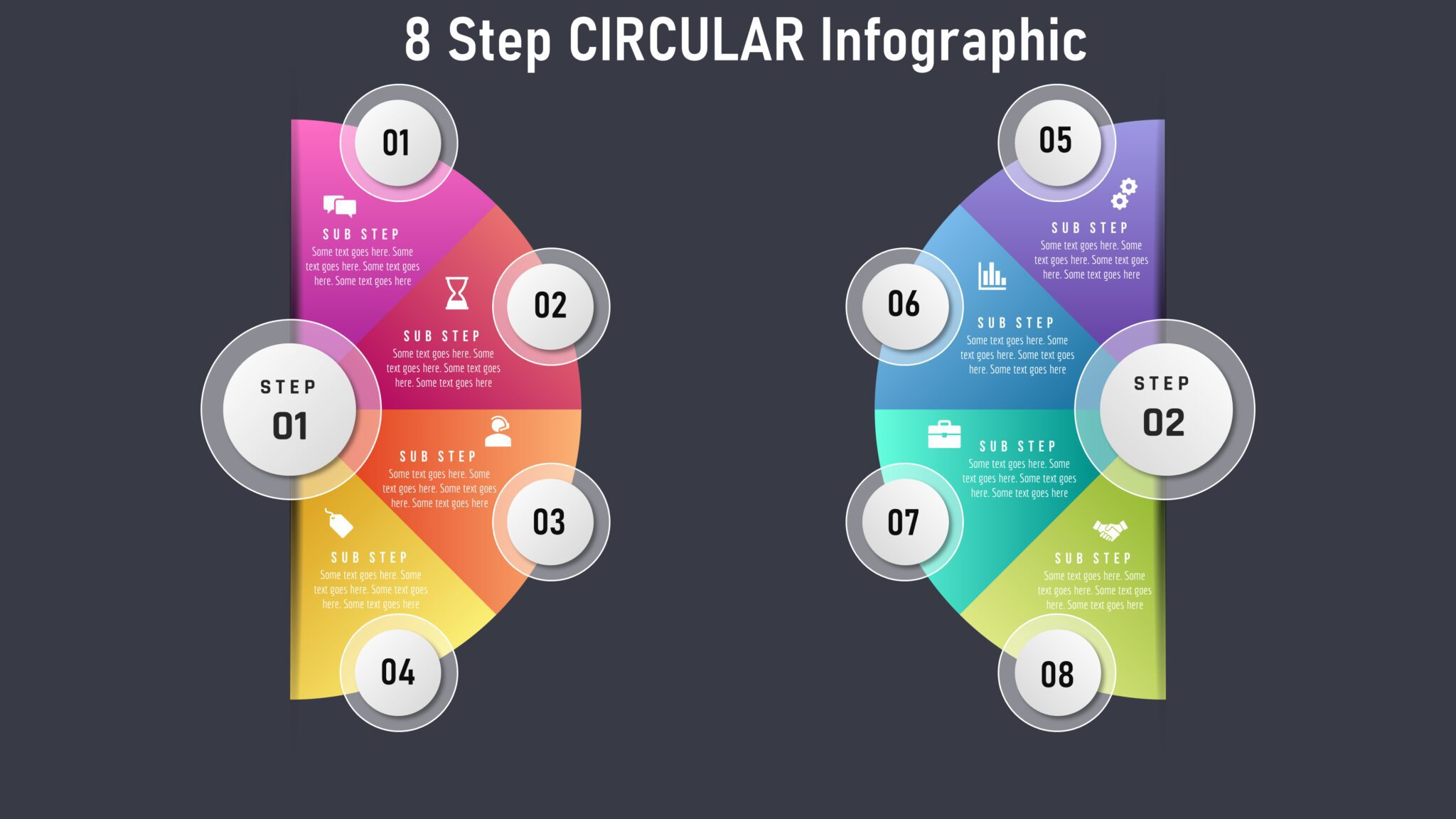 33powerpoint 8 Step Circular Infographic Powerup With Powerpoint 6094