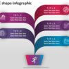 Download PowerPoint 5 Step Tree Shape Infographic # 4