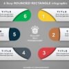 Download PowerPoint 6 step ROUNDED RECTANGULAR infographic #9