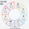 Download PowerPoint 8 Step Circular Line Infographic #15