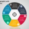 Download PowerPoint 6 Step Circular Infographic #3