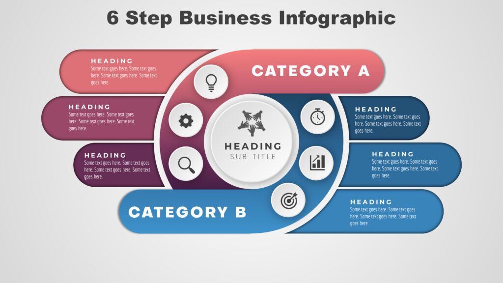 6 Step Infographic Powerpoint Templates Powerup With Powerpoint