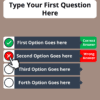 120.PowerPoint Interactive Quiz Template with 4 Options