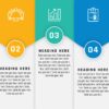 Download PowerPoint 5 Step Colorful Infographic #78