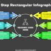Download PowerPoint 6 Step Rectangular Infographic #59