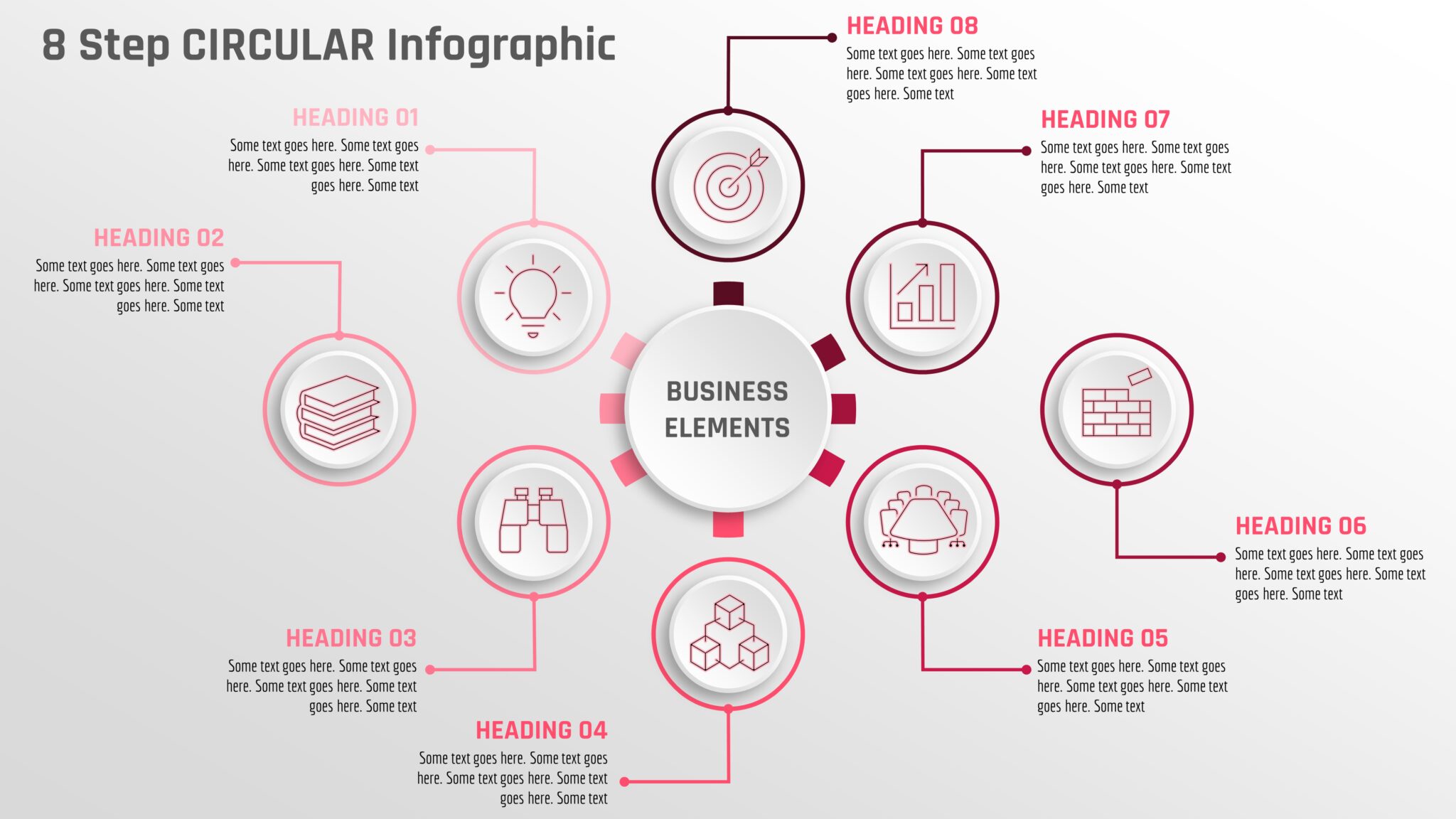 39powerpoint Presentation With 8 Step Circular Infographic Powerup With Powerpoint 8914