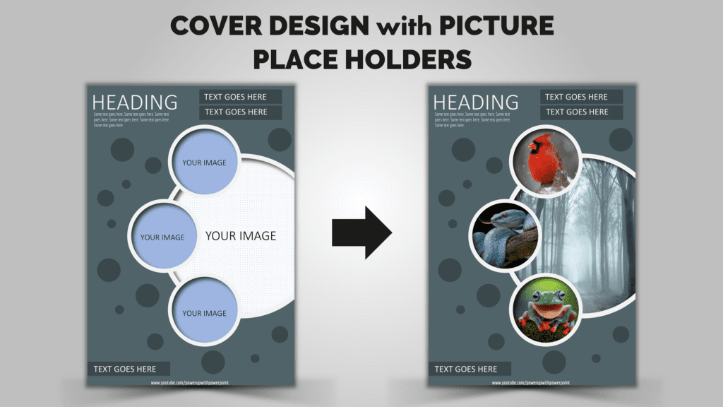 powerpoint book cover design