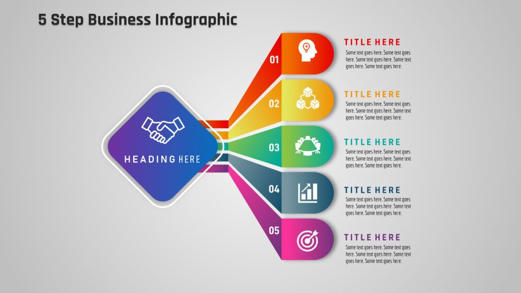 94.PowerPoint Infographic – 5 option Business infographic - PowerUP ...