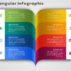 46.PowerPoint Presentation with 8 Step Modern Colorful Infographic