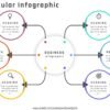 Download PowerPoint 6 Step Circular Infographic #68