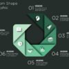 141.PowerPoint Animation-7 Option Custom Design Infographic