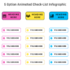 161.PowerPoint Interactive Animated Check-List Infographic