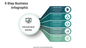 Download PowerPoint 5 Option Business Infographic #107