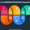 Download PowerPoint 5 Option Rectangular Infographic #108